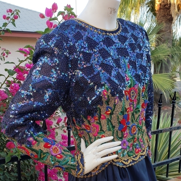 Richilene New York black evening gown - Picture 4 of 6